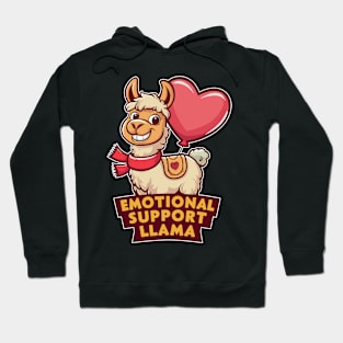 Emotional Support Llama Hoodie